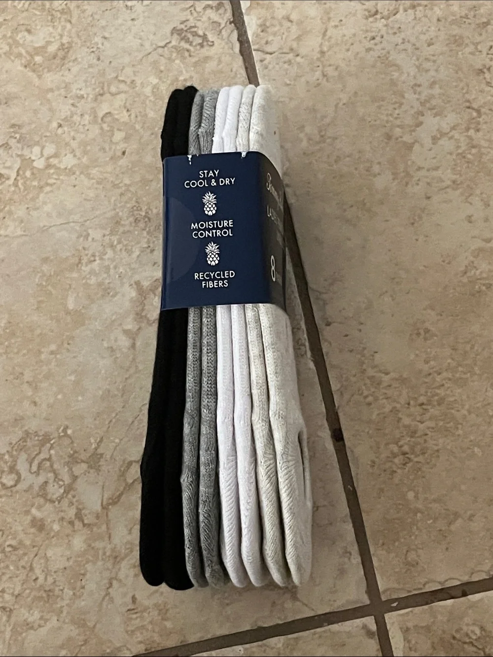 Tommy Bahama Ladies' Performance Liner Socks - 8 Pairs